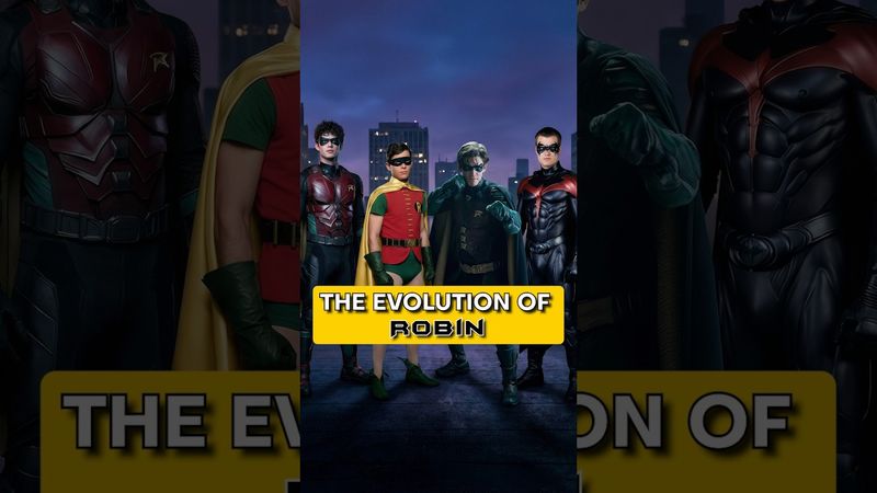 The Evolution of Robin: Then & Now 😱😱😱
