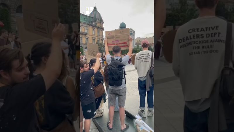 🔥 «Майбутнє без корупції»: четвертий день мирної акції протесту у Львові