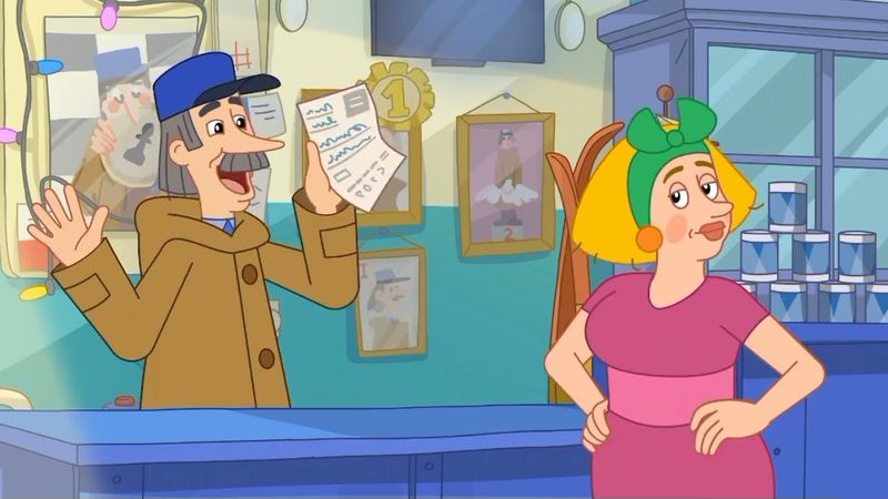 Простоквашино 6 сезон 21 серия "Ведьма Егоровна"