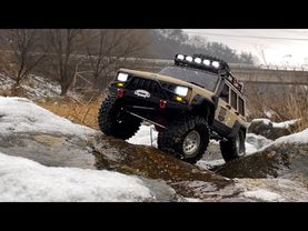 Axial SCX10 III JEEP Cherokee Off-road Driving 4X4 RC Car No.12