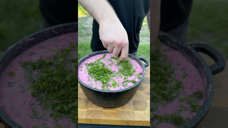 На вулиці спека? Не проблема! Готуйте холодник за рецептом кума 🔥