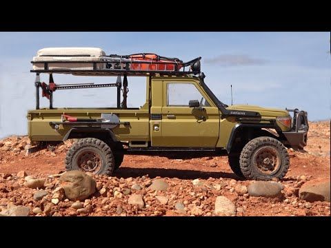 RC SCALE 1/10 TOYOTA LC70 Off Road Circuit, Cuenca Crawler Realistic RC