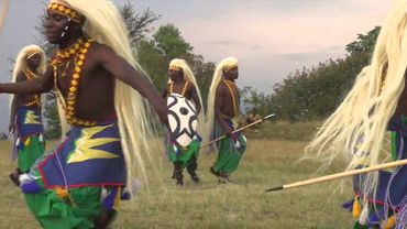 Africa. Folk dancing