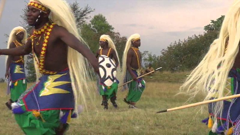 Africa. Folk dancing