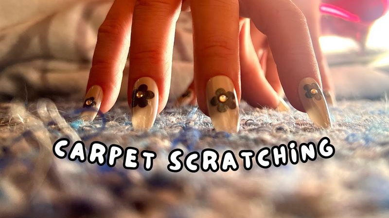 ASMR Fast and Aggressive Carpet Scratching for Sleep & Tingles | No Talking