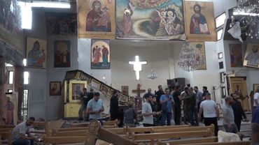 Не менее 22 человек погибли в результате теракта в церкви в Сирии