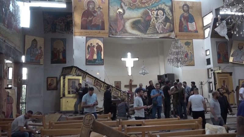Не менее 22 человек погибли в результате теракта в церкви в Сирии