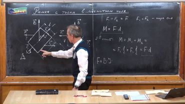 Урок 273. Рамка с током в магнитном поле