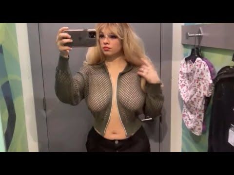 5K Transparent Lingerie Try On Haul  See Through Try On