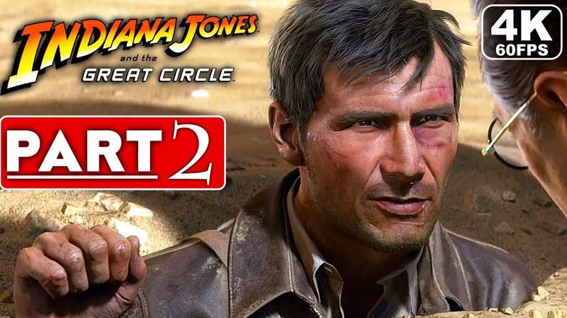 INDIANA JONES AND THE GREAT CIRCLE Gameplay Walkthrough Part 2 [4K 60FPS] No Commentary (FULL GAME)