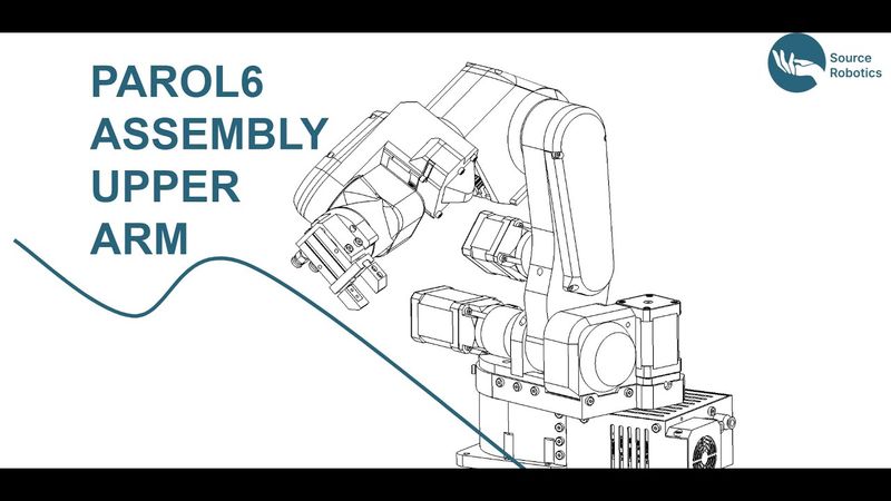 PAROL6 Robot arm Upper arm assembly