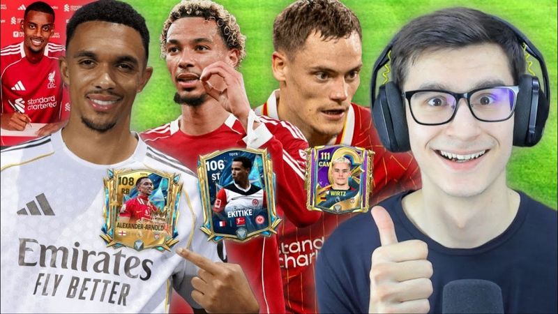 ЛУЧШИЕ ТРАНСФЕРЫ ЛЕТА В ФУТБОЛЕ В ОДНОМ СОСТАВЕ FC MOBILE - @vansfoot2.0