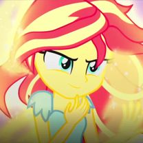 #SUNSETSHIMMER | i love her sm scp: @faella 🪭 | loop effect: @𝓐𝓻𝓲♡̷  ...