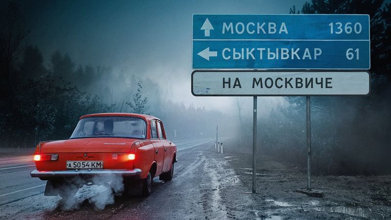 1500 км в Москву на Москвиче простоявшем 15 лет в гараже.