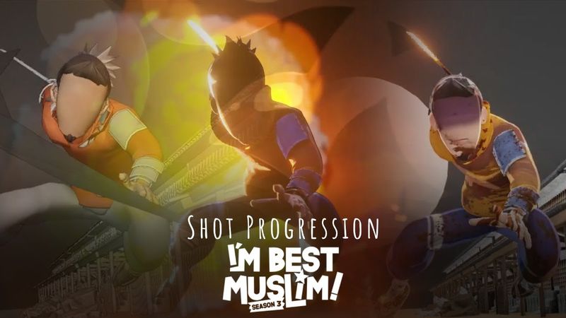 Behind the Scene I'm Best Muslim: Shot Progression