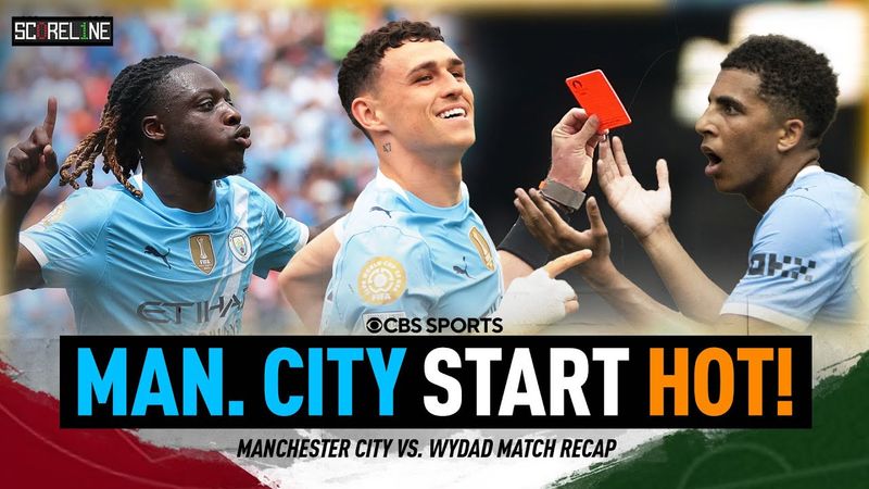 Manchester City gets win over Wydad Casablanca | Cherki & Reijnders make debut | Scoreline