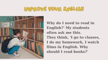 Improve Your English || Learn English || Why You Must Read || Listening Practice
