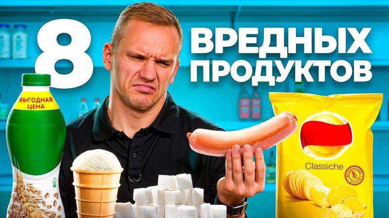 8 ужасных продуктов, которые 90% людей едят каждый день!