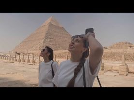 Вика Складчикова в Каире