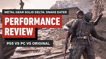 Metal Gear Solid Delta: Snake Eater PC vs PS5 Performance Review