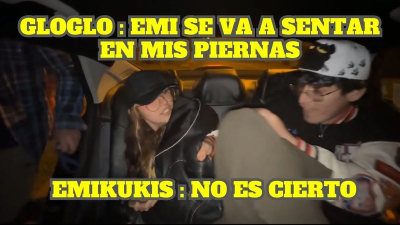 GLOGLO LE DICE A EMIKUKIS QUE SE SIENTE EN SUS PIERNAS