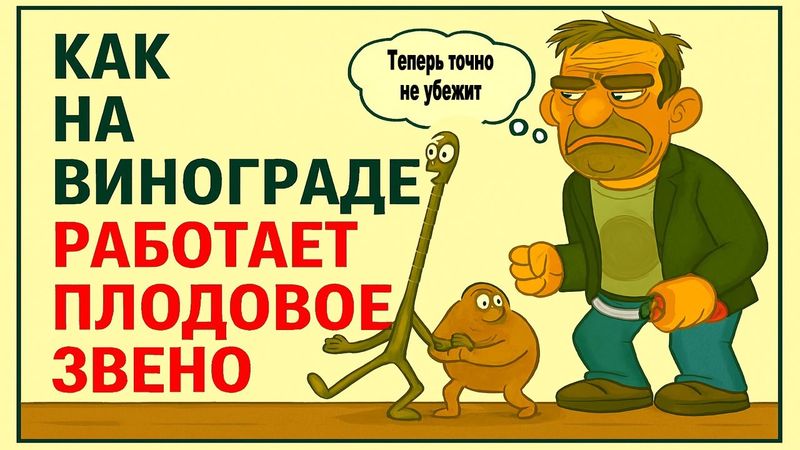 🍇 Обрезка винограда на плодовое звено? Сучок замещения и плодовая стрелка. Зачем они нужны?