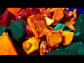 Crispy Colorfully Dyed Fresh Chalk