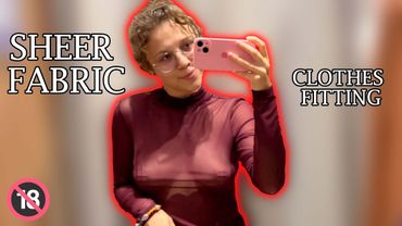 Try On Haul: See-through Clothes and Fully Transparent Women Lingerie | Very revealing! 🔞🍑