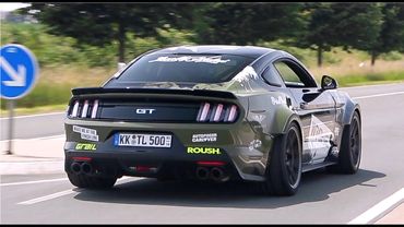 Best of Ford Mustang Sounds- Accelerations, Close Calls, Burnouts, Widebody, V8 Sounds..