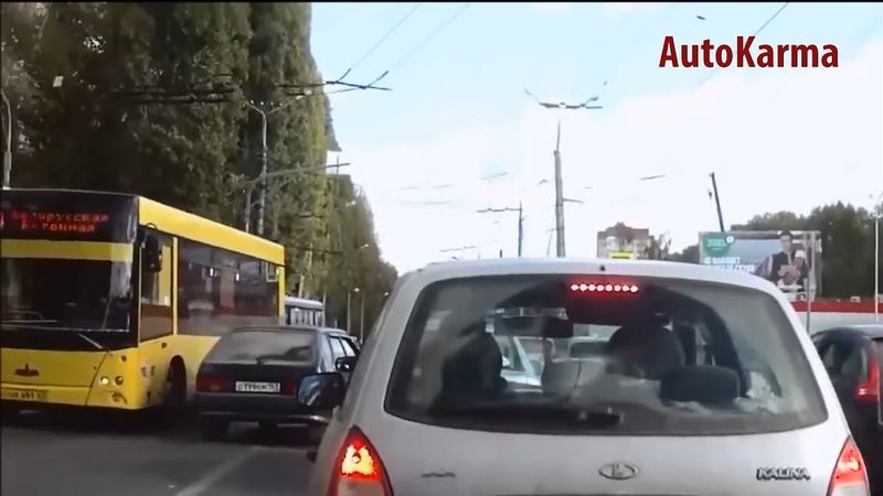 #AutoKarma 4  ДТП. Автоподставы. Instant Karma Road Rage