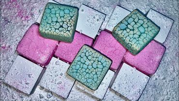 dipped cotton candy gym chalk🩵🩷