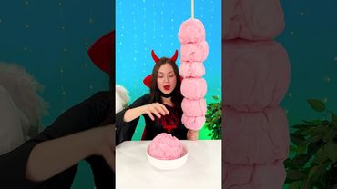 Angel vs Devil! 😇😈 Cotton Candy Challenge... Watch Till the End! 👀🔥