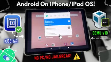 Installa il sistema operativo Android su QUALSIASI iPhone o iPad: emulatore UTM SE QEMU!
