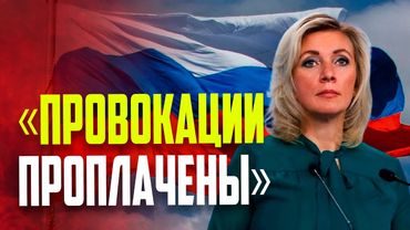 Захарова рассказала, кто стоит за провокацией с плакатом о Путине в Иреване