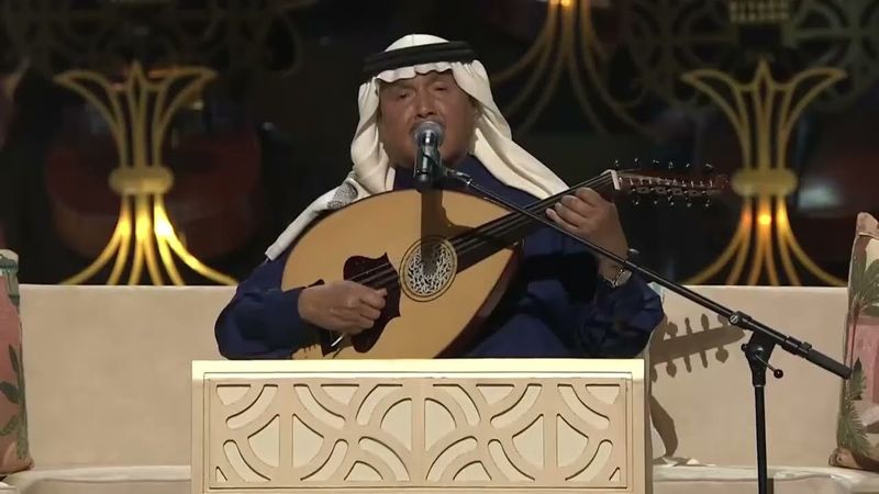 محمد عبده - وقفتني لفتة الغض | جلسة شعبيات فنان العرب 2025