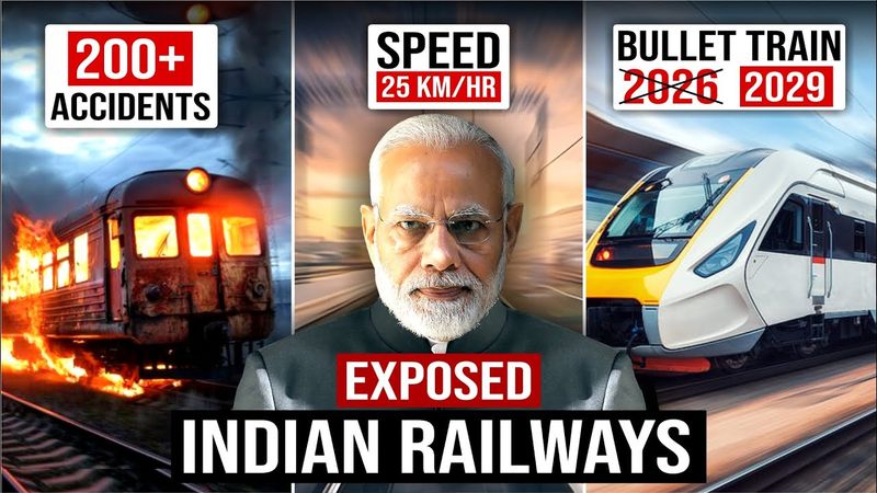 Indian Railways EXPOSED : Overcrowded, Speed, Food, Vande Bharat, Bullet Train | India Economy 2025