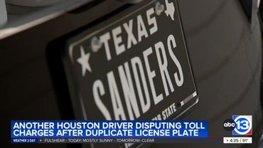 Houston man billed thousands due to duplicate license plate