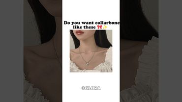 Simple Exercise For Beautiful Looking Collarbone 🎀✨