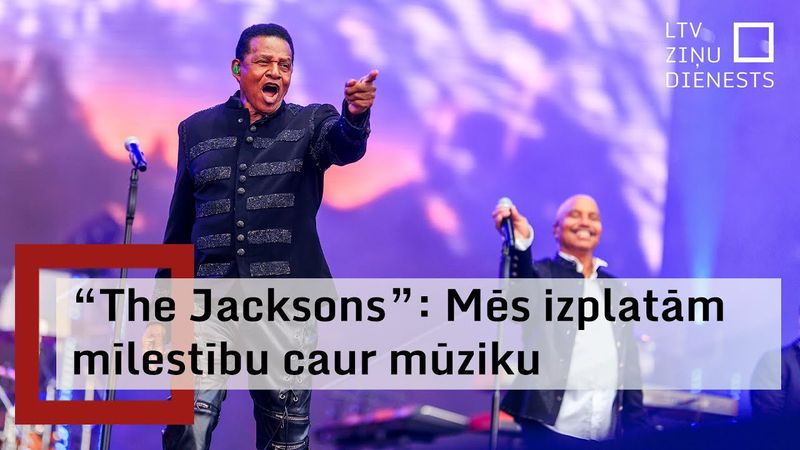 Tikai LTV: Leģendārie “The Jacksons” Tallinā