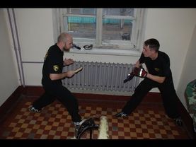 Извлечение ножа и контратака ножом в реальных условиях. «Knife fighting S.P.A.S.»