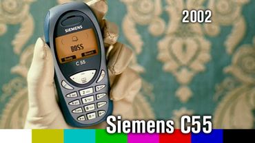 Реклама телефона Siemens C55 (2002)