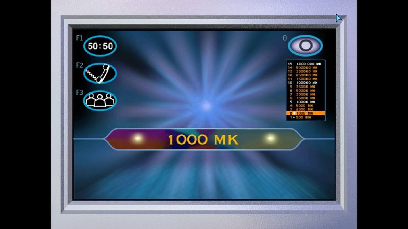 Haluatko Miljonääriksi (PC) - Fruktoosi