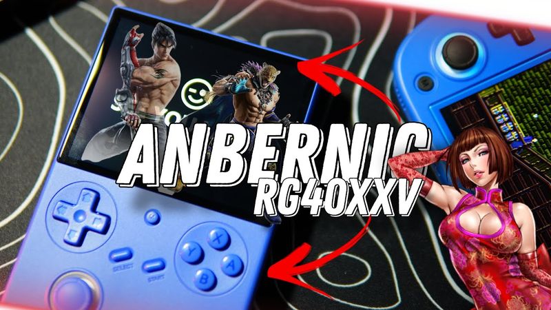 Anbernic rg40xxv / Лучшая Вертикальная Портативная Консоль