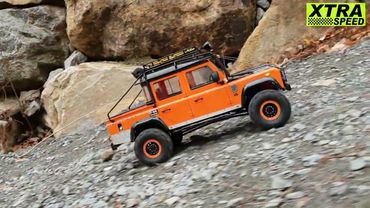 RC Car Xtra Speed D110 LandRover Defender Trail Ride Adventure