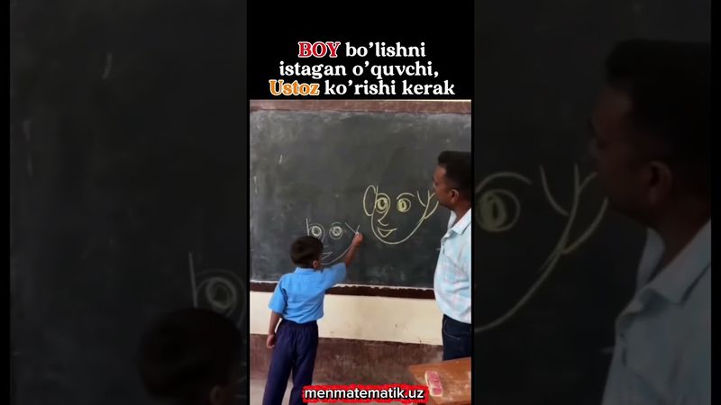 Boy bo’lish formulasi - Ustoz nasihatini olish