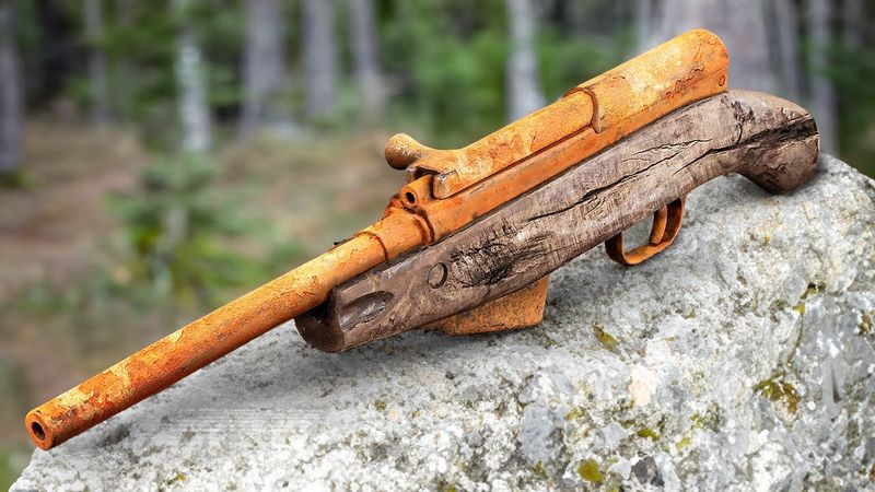 СКС Обрез | Реставрация старой винтовки