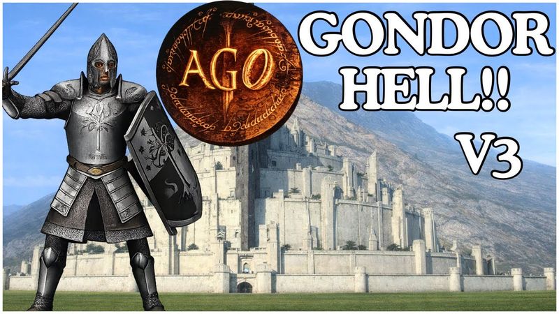DAC AGO v3 Preview – Gondor NO Militia Campaign | Medieval II Total War