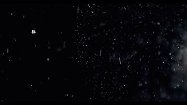 4K Organic Dust Particles On Black Background - Overlay