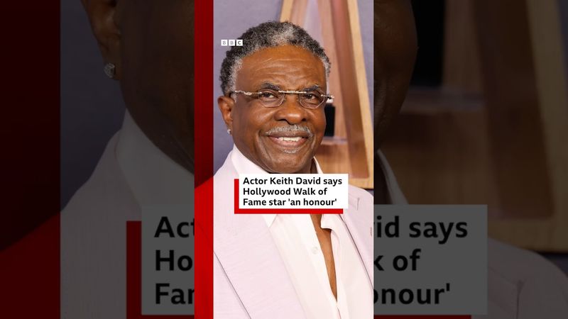Gaming legend Keith David says Hollywood Walk of Fame star 'an honour'. #KeithDavid #Gaming #BBCNews