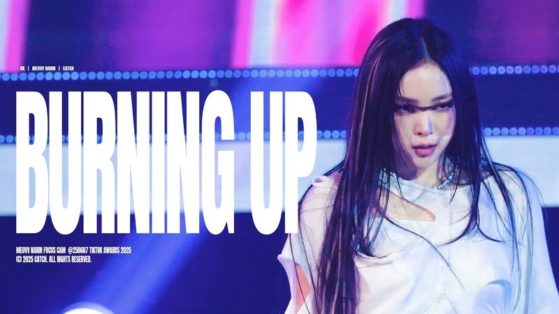 251025 TIKTOK AWARDS meovv narin Burning UP focus